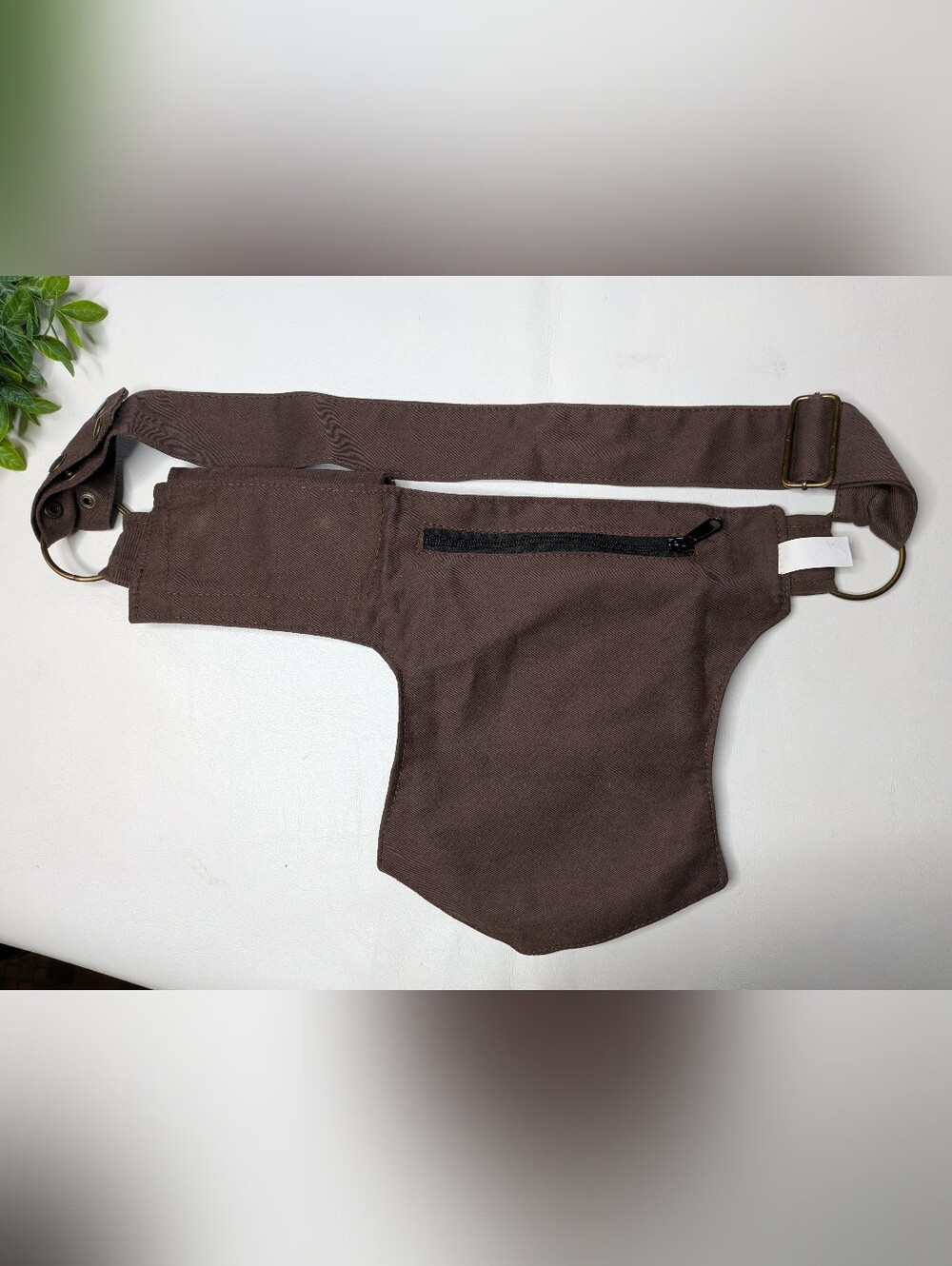 Lakhays Renaissance Faire Festival Lace Utility Hip Belt Pouch Bag Brown - Picture 7 of 10